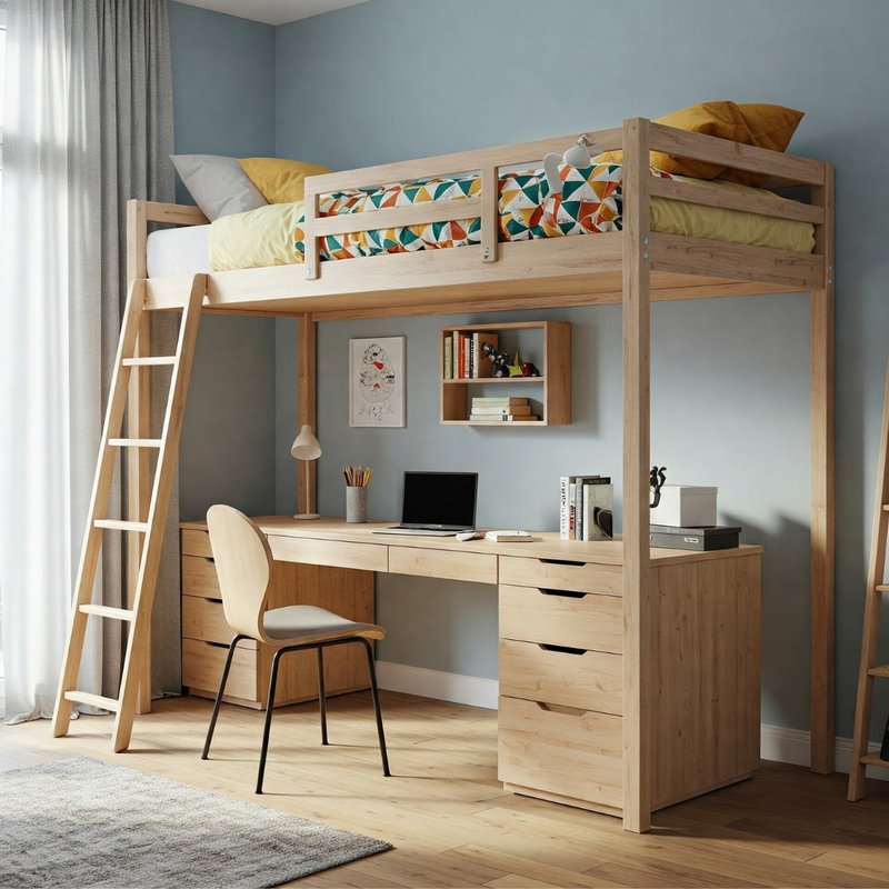 10 Stylish Loft Bed Ideas for Small Bedrooms in 2025